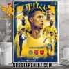 AlNassr FC AFC Champions League 2023-24 draw Poster Canvas