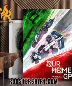 AlphaTauri F1 Team Our Home Monza 2023 Italian Grand Prix Poster Canvas