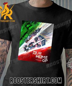 AlphaTauri F1 Team Our Home Monza 2023 Italian Grand Prix T-Shirt