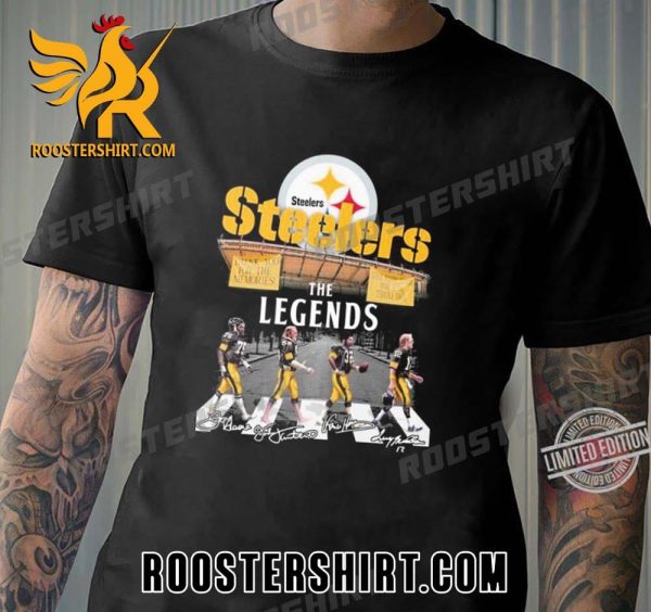 Buy Now Pittsburgh Steelers The Legends Players Abbey Road Signatures Classic T-Shirt