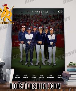 Captain Johnson’s picks are in and the U.S. Ryder Cup Team is set Poster Canvas