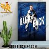 Chris Buescher 17 Goes Back To Back For The First Time Since 2009 Nascar Poster Canvas
