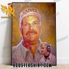 Coach Steve Sidwell passed away 78 years old Poster Canvas-min