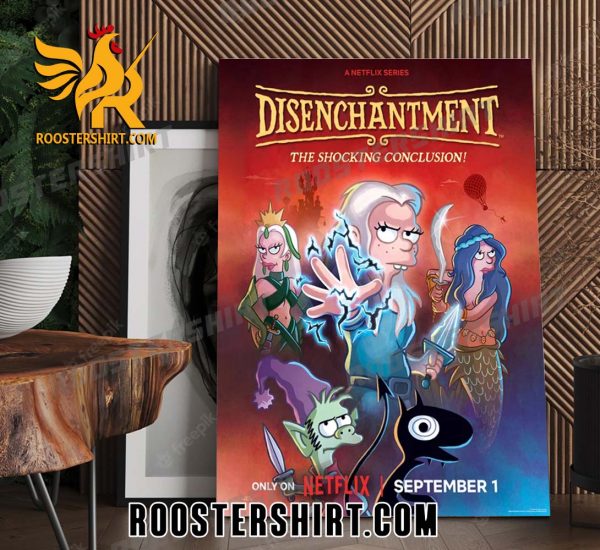 Coming Soon Disenchantment The Shocking Conclusion Poster Canvas