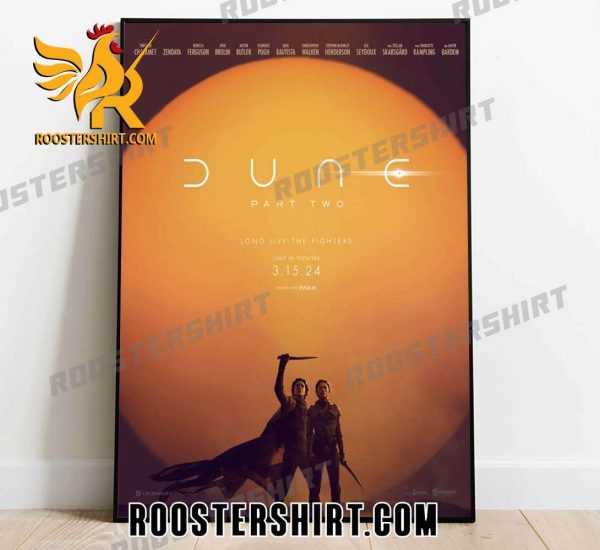 Coming Soon Dune Part Two Poster Canvas