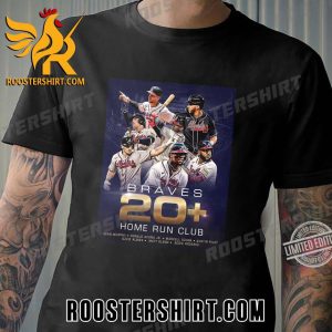 Congrats Atlanta Braves 20plus Home Run Club in Season T-Shirt