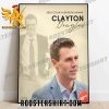 Congrats Clayton Douglas 2023 Colin Alderson Award Poster Canvas