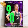 Congrats Sabrina Ionescu 90 OVR NBA 2k24 Poster Canvas