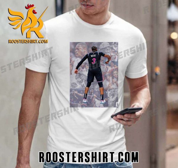 Congrats on a Hall of Fame career Dwyane Wade T-Shirt