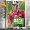 Congratulations Aleix Espargaro Race Wins British GP 2023 Poster Canvas
