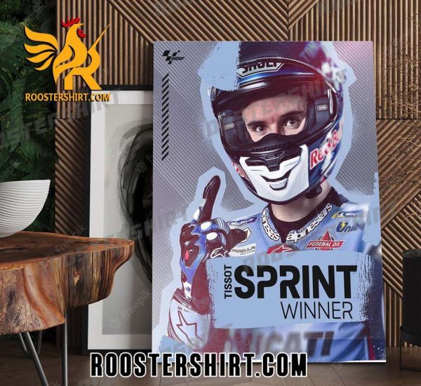 Congratulations Alex Marquez Winner Tissot Sprint British GP Poster Canvas