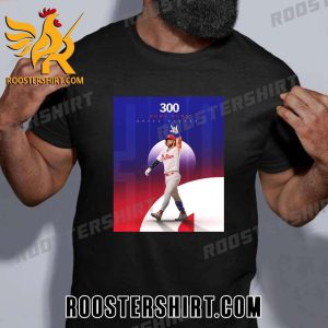 Congratulations Bryce Harper 300 Home Runs Philadelphia Phillies T-Shirt