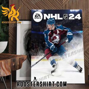 Congratulations Cale Makar excited to be on the cover for NHL 24 Poster Canvas
