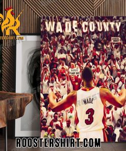 Congratulations Dwyane Wade Hall Of Fame Class Of 2023 Poster Canvas