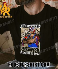 Congratulations Rey Mysterio Champions 2023 United States WWE T-Shirt