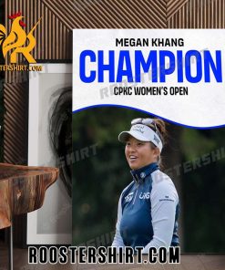 Congratulations to Megan Khang on her first LPGA Wins Poster Canvas