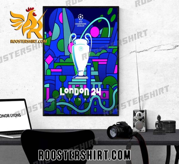 Countdown to London 2024 UEFA Champions League Poster Canvas