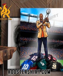DeMarcus Ware 2023 Pro Football Hall of Fame Poster Canvas