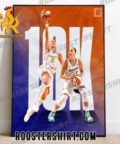 Diana Taurasi stands alone at 10K career points in the WNBA Poster Canvas