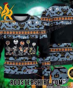 Disney Minnie And Mickey Mouse Pluto Goofy Pumpkin Halloween Ugly Sweater