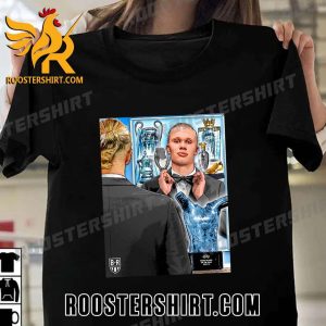 ERLING HAALAND IS THE 2022-23 UEFA MEN’S PLAYER OF THE YEAR T-SHIRT