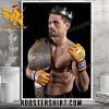 George Hardwick CW Lightweight Champion Poster Canvas