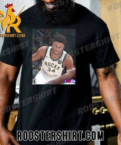 Giannis Antetokounmpo NBA 2k24 T-Shirt