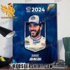 Jimmie Johnson Class Of 2024 Forever Legends Nascar Hall Of Fame Poster Canvas