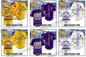 LSU Tigers MLB Jerseys Gift For Fans