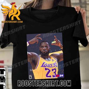 LeBron James NBA 2k24 T-Shirt