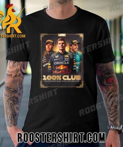 Lewis Hamilton And Fernando Alonso And Max Verstappen 100 Club Points In Every Race Every Lap Complated T-Shirt