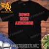 Limited Edition 2023 Down Goes Anderson – Funny Cleveland Guardians Tom Hamilton Vintage Shirt