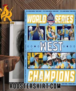 Little League Baseball Champions World Series West Championship 2023 Poster Canvas