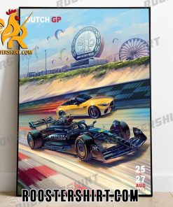 Mercedes-AMG PETRONAS F1 Team Dutch GP 2023 Poster Canvas