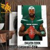 New York Jets Running Back Dalvin Cook Poster Canvas