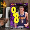 Nikola Jokic with the highest rating in NBA 2K24 Poster Canvas