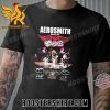 Quality Aerosmith Peace Out Farewell Tour 2023 Signatures Unisex T-Shirt