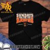 Quality Cleveland Football Sundays Are For The Dawgs 2023 Unisex T-Shirt