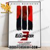 Quality Denzel Washington The Equalizer 3 New IMAX Poster Canvas