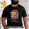 Quality Jim Brown Cleveland Browns Greatest Of All Time 1936-2023 Thank You For The Memories Signatures Unisex T-Shirt