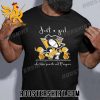 Quality Just A Girl Who Loves Peanuts Characters And Pittsburgh Penguins Unisex T-Shirt
