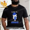 Quality Love Is Rooting For the Dallas Cowboys Unisex T-Shirt