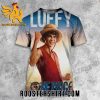 Quality Luffy One Piece Live Action Netflix Poster 3D Shirt