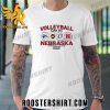 Quality Nebraska Cornhuskers Volleyball Day Four Balls 2023 Memorial Stadium Unisex T-Shirt