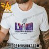Quality Super Bowl LVIII Las Vegas 2023-2024 Logo Unisex T-Shirt