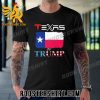 Quality Tesla Texas For Trump Flag Unisex T-Shirt