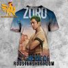 Quality Zoro One Piece Netflix Live Action Poster 3D Shirt