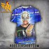 Rey Mysterio Defeats Austin Theory becomes the NEW United State Champions 2023 3D Shirt