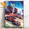 Scuderia Ferrari Monza Italian GP 2023 Poster Canvas