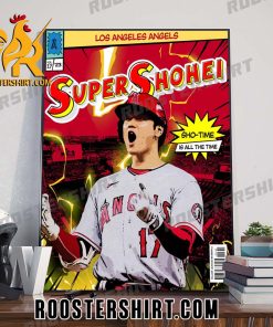 Super Shohei Ohtani Sho-time Is All The Time Poster Canvas
